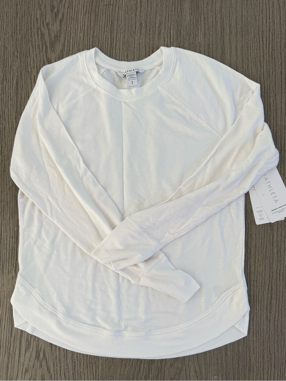 NWT Athleta Mindset Lightweight Sweatshirt size small